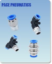 Pneumatic Fittings with NPT and BSPT thread, Air Fittings, one touch tube fittings, Pneumatic Fitting, Nickel Plated Brass Push in Fittings