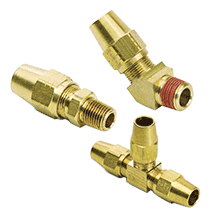 DOT Air Brake Compression Fittings | D.O.T. Air Brake Fittings For Copper Tubing