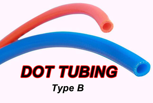 DOT-TUBING, SAE J844 TUBING, AIR BRAKE TUBING TYPE B