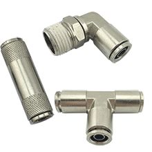 DOT Push To Connect Air Brake Fittings | Brass D.O.T. Push In Air Fittings