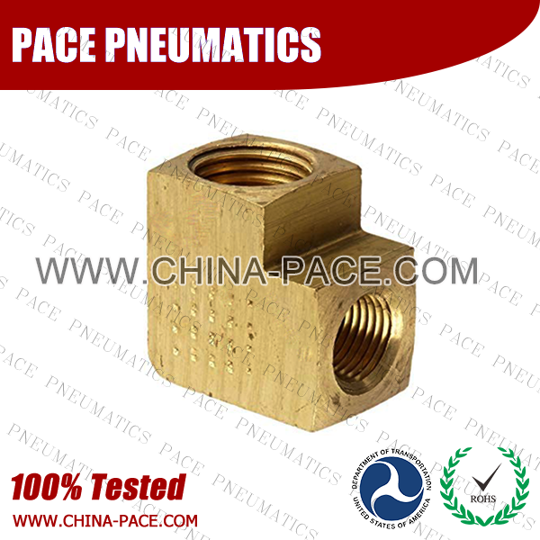 Female Elbow SAE 45 Degree Flare Fittings, Brass Pipe Fittings, Brass Air Fittings, Brass SAE 45 Degree Flare Fittings