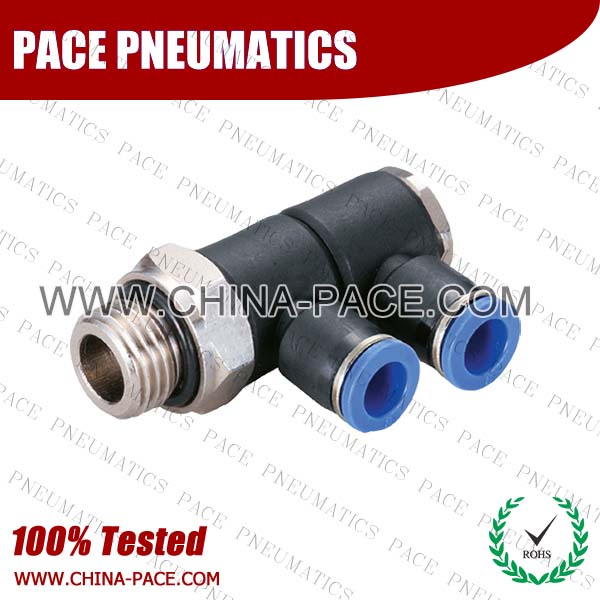 G Thread Composite Push To Connect Fittings, BSPP Pneumatic Fittings, Air Fittings, One Touch Fittings, Air Flow Control Valve, Pneumatic Flow Control Valve, Air connectors,pneumatic Components